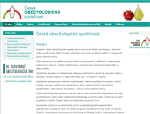 Tablet Screenshot of obesitas.cz